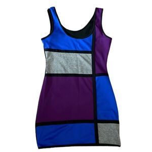 Women’s Color block Bodycon Dress